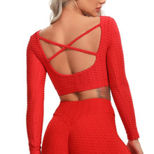 Load image into Gallery viewer, Open Back yoga Top