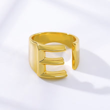 Load image into Gallery viewer, Gold Initial Rings