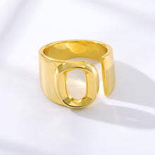 Load image into Gallery viewer, Gold Initial Rings