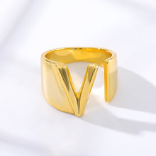 Load image into Gallery viewer, Gold Initial Rings