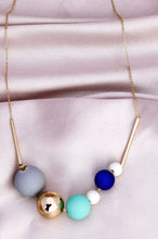 Load image into Gallery viewer, Asymmetrical Beaded Necklace
