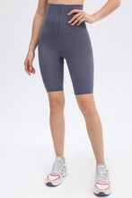 Load image into Gallery viewer, Hook &amp; Eye Waist Biker Shorts
