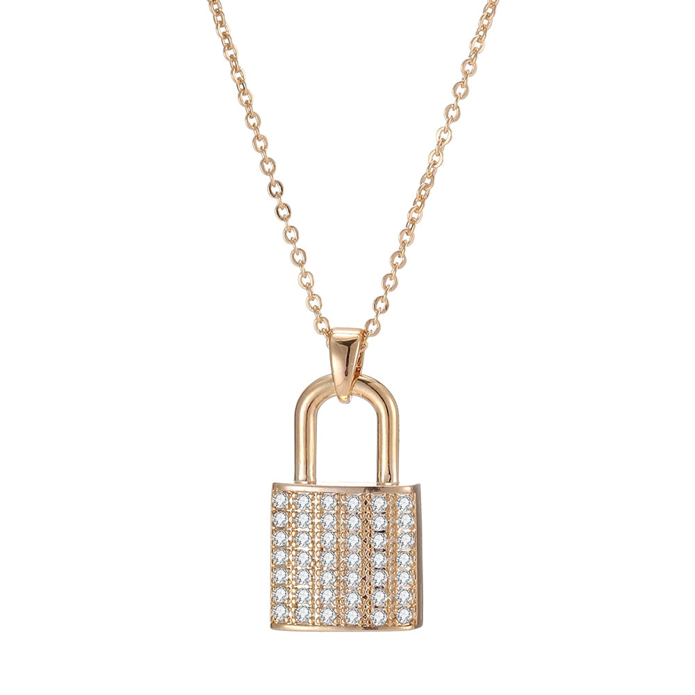 Padlock Pendant Necklace – Sphera Milano