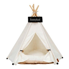 Load image into Gallery viewer, Pet Teepee With Thick Cushion
