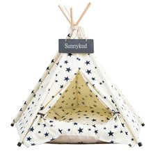Load image into Gallery viewer, Pet Teepee With Thick Cushion
