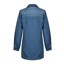 Load image into Gallery viewer, Bandage Denim Jacket
