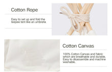 Load image into Gallery viewer, Pet Teepee With Thick Cushion
