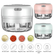 Load image into Gallery viewer, Mini Electric Food Crusher
