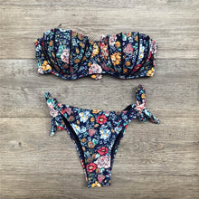 Load image into Gallery viewer, Bandage Floral Suit
