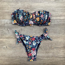 Load image into Gallery viewer, Bandage Floral Suit
