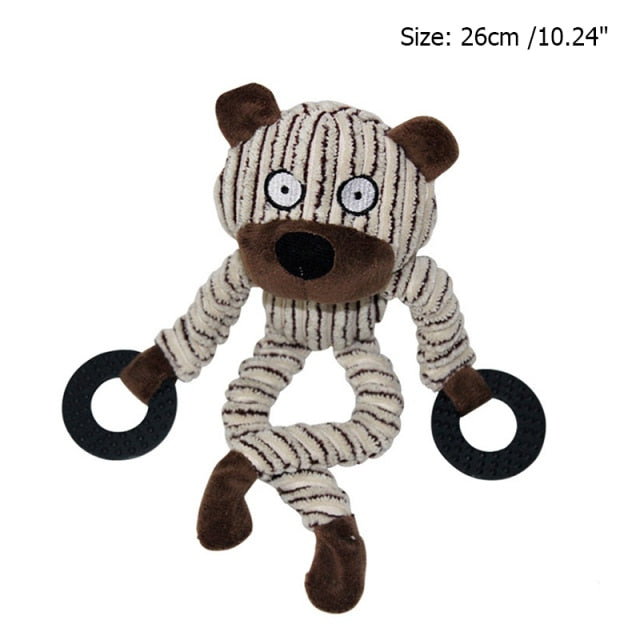 Plush Animal Chew Toy