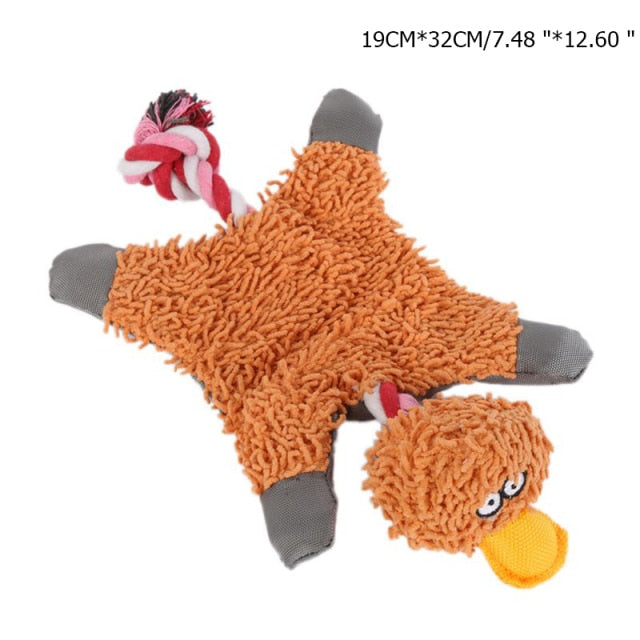 Plush Animal Chew Toy