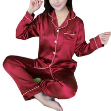 Load image into Gallery viewer, Satin Pajamas Set
